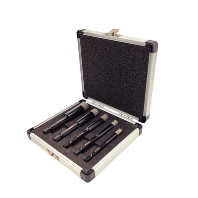 Diamond Hole Drill set 5pcs Express Interface fast connection for granite ceramic marble drilling