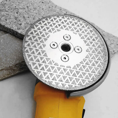 5" Electroplated Diamond Saw Blade 125MM For Glass Stone Marble Ceramic Granite Cutting And Grinding