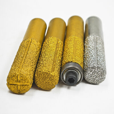 Diamond grinding head 12.7mm straight type Stone Marble Router Bit angle grinder